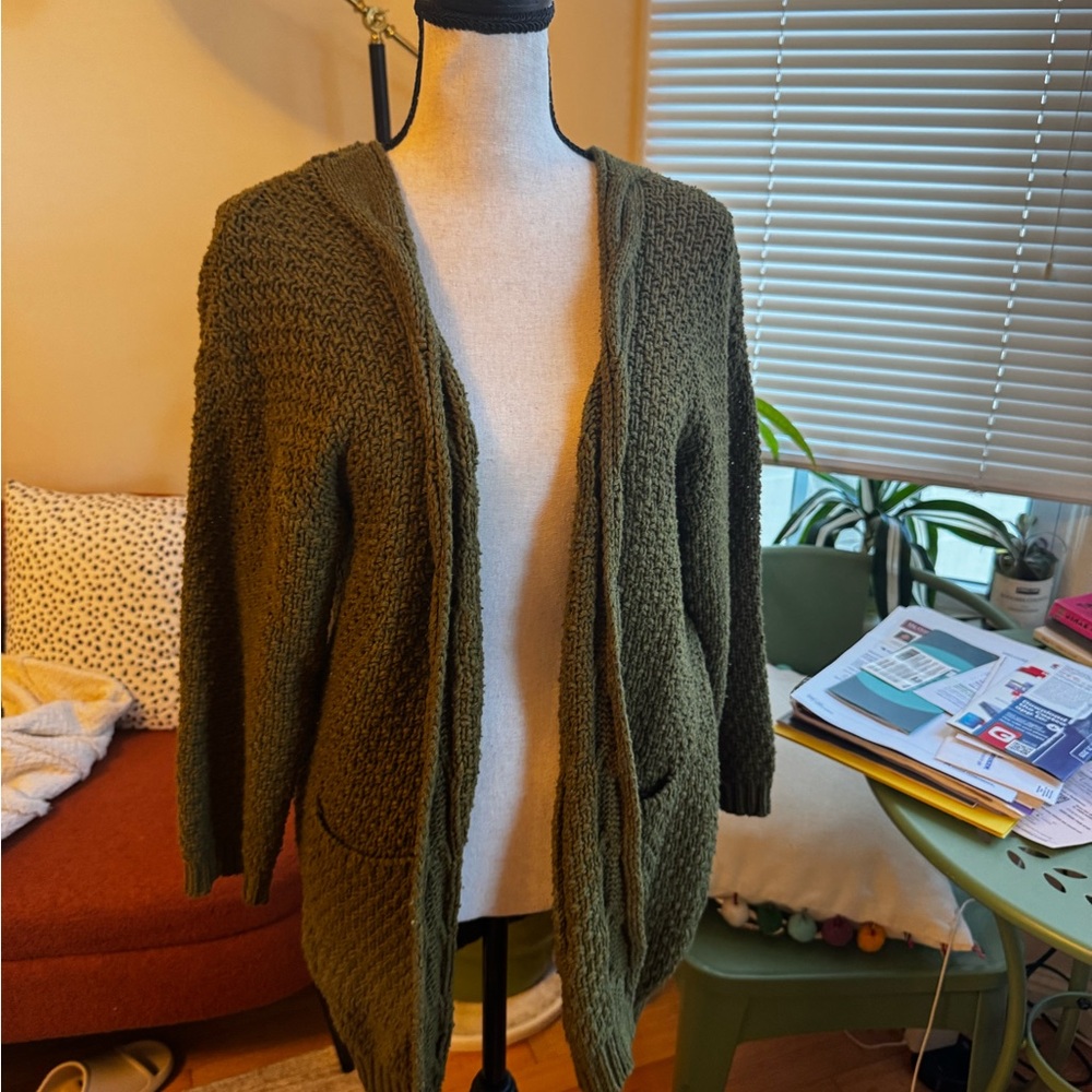 Olive Green Women's Sweater